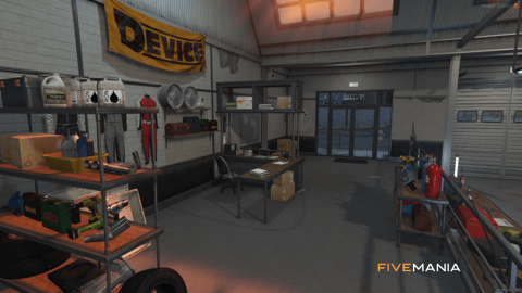 FIVEM Los Santos Customs | Detailed Auto Repair MLO | Interior & Exterior | Custom Props | Tuning Bays | Lounge Area | Add-On | Optimized | Fivem Ready | High Quality — image 15