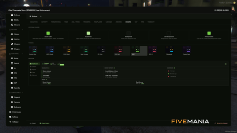 FIVEM Police Records Mdt | Comprehensive Police Records System | Evidence Tracking | Personnel Management | Custom Themes | Integrated Dispatch | Add-On | Optimized | Fivem Ready | High Quality, image 51