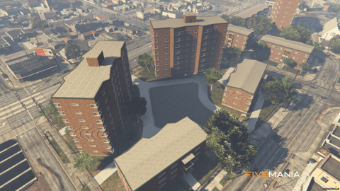 FIVEM Oblock | Urban Housing MLO | Interior & Exterior | Multiple Buildings | Custom Map | Add-On | Optimized | Fivem Ready | High Quality — image 15