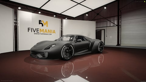 FIVEM Porsche 918 Spyder | Realistic Sports Car [Badged] Add-On | Detailed Interior & Exterior | Custom Wheels | Working Lights | Add-On | Optimized | Fivem Ready | High Quality — image 3