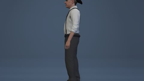 Crane | Male Ped | Multiple Outfits | Optimized & Fivem Ready [Add-On] — image 9