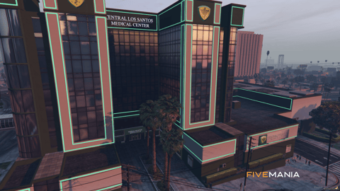 FIVEM Los Santos Medical Center V2 | Modern Hospital MLO | Interior & Exterior | Reception Area | Patient Rooms | Offices | Add-On | Optimized | Fivem Ready | High Quality — image 2