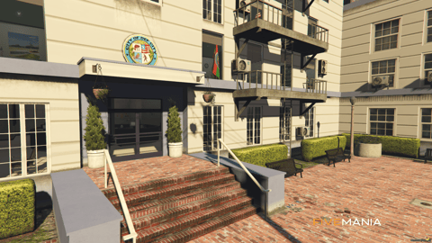 FIVEM Vespucci City Hall | Civic Center MLO | Interior & Exterior | Multiple Offices | Parking Garage | Add-On | Optimized | Fivem Ready | High Quality — image 5