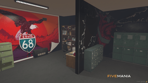 FIVEM Lostmc Club | Biker Gang Hideout MLO | Interior & Exterior | Bar & Garage | Add-On | Optimized | Fivem Ready | High Quality — image 7