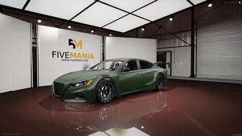 FIVEM Altimaniac | Highly Modified Sports Sedan [Unbadged] Add-On | Widebody Kit | Custom Wheels | Large Spoiler | Optimized | Fivem Ready | High Quality | Add-On — image 3