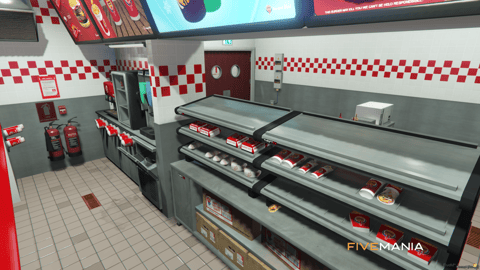 FIVEM Burger Shot Mirror Park | Fast Food Restaurant MLO | Interior & Exterior | Custom Props | Optimized | Add-On | Fivem Ready | High Quality — image 13