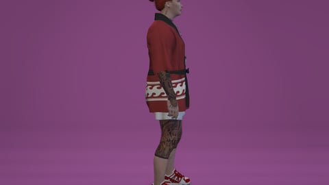 Akira | Male Ped | Multiple Outfits | Optimized & Fivem Ready [Add-On] — image 7