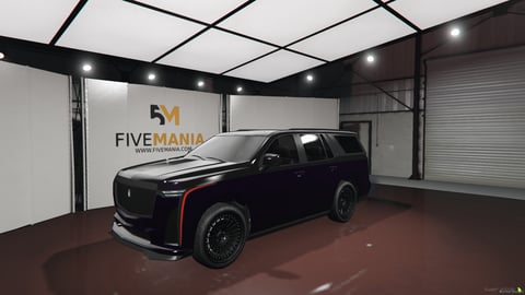 FIVEM Cadillac Escalade (5th Gen) | Lore Friendly Luxury SUV | Interior & Exterior | Custom Wheels | Add-On | Optimized | Fivem Ready | High Quality, image 3