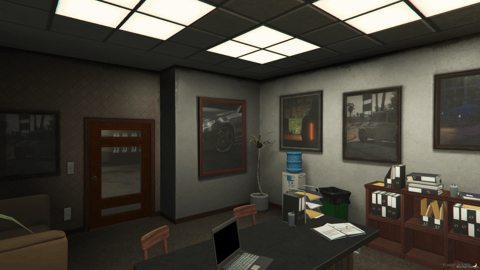 FIVEM Sandy Classic Car Dealership | Classic Car Dealership MLO | Interior & Exterior | Custom Props | Office Space | Add-On | Optimized | Fivem Ready | High Quality — image 8