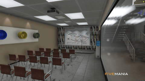 FIVEM Bennys Racetrack | Custom Racing Circuit MLO | Interior & Exterior | Track Lighting | Seating Area | Add-On | Optimized | Fivem Ready | High Quality — image 16