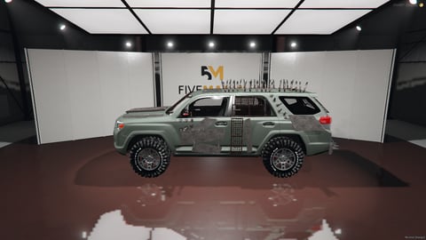 FIVEM Ares | Armored Off-Road SUV [Unbadged] Add-On | Custom Armor & Spikes | Add-On | Optimized | Fivem Ready | High Quality, image 8