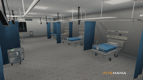 FIVEM Mount Zonah Medical Center | Comprehensive Hospital MLO | Interior & Exterior | Patient Rooms | Helipad | Lobby | Add-On | Optimized | Fivem Ready | High Quality — image 7