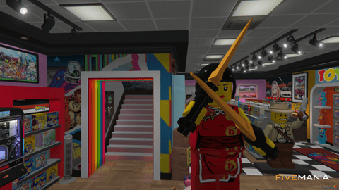 FIVEM Toyland | Multi-Level Toy Store & Entertainment MLO | Interior & Exterior | Arcade Games | Office Space | Add-On | Optimized | Fivem Ready | High Quality — image 9