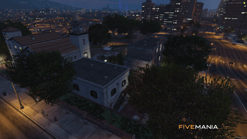 FIVEM Brawl Bar | Lively Town Square MLO | Interior & Exterior | Custom Props | Add-On | Optimized | Fivem Ready | High Quality — image 4