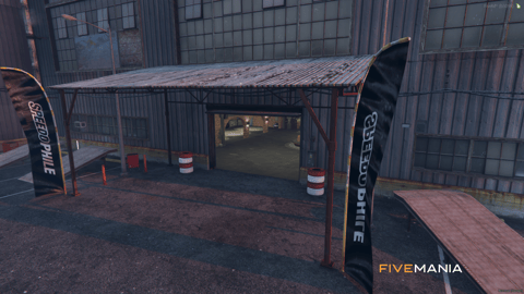 FIVEM Pier 76 Car Club | Multi-Purpose Car Club MLO | Interior & Exterior | Bar & Lounge | Showroom Garage | Add-On | Optimized | Fivem Ready | High Quality — image 2