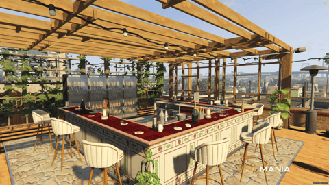 FIVEM Al Dentes Restaurant | Authentic Italian Dining MLO | Interior & Exterior | Rooftop Terrace | Full Kitchen | Bar Area | Add-On | Optimized | Fivem Ready | High Quality — image 22