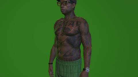 Alvarg Smokey | Male Ped | Multiple Outfits | Optimized & Fivem Ready [Add-On] — image 4