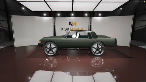 FIVEM Emp1 | Classic Donk Sedan [Unbadged] Add-On | Custom Wheels | Lifted Suspension | Optimized | Fivem Ready | High Quality, image 7