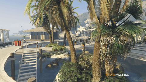 FIVEM Oasis Resort | Luxury Island Resort MLO | Overwater Bungalows | Beach Bar | Interior & Exterior | Add-On | Optimized | Fivem Ready | High Quality — image 9
