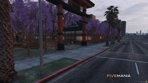 FIVEM Legion Square Tokyo | Japanese Themed Map Edit | Cherry Blossom Trees & Custom Buildings | Optimized | Fivem Ready | High Quality — image 4
