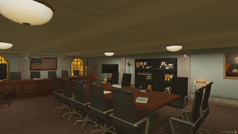 FIVEM Sandy City Hall | Grand Public Building MLO | Interior & Exterior | Public Services | Offices & Mailboxes | Add-On | Optimized | Fivem Ready | High Quality — image 15