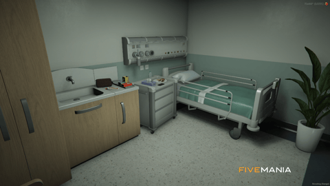 FIVEM Medical Center V3 | Comprehensive Hospital MLO | Interior & Exterior | Waiting Rooms | Patient Rooms | CT Scan | Add-On | Optimized | Fivem Ready | High Quality — image 31