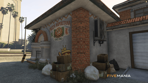 FIVEM The Italian Pizza Restaurant | Authentic Dining MLO | Interior & Exterior | Detailed Bar | Kitchen & Storage | Add-On | Optimized | Fivem Ready | High Quality — image 26