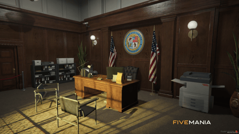 FIVEM City Hall Downtown | Grand Government MLO | Interior & Exterior | Add-On | Optimized | Fivem Ready | High Quality — image 23