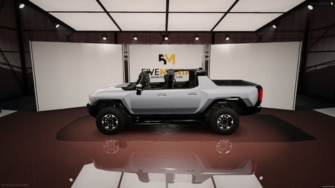 FIVEM Ev22 | Realistic Electric Truck [Unbadged] Add-On | Detailed Interior | Off-Road Wheels | Optimized | Fivem Ready | High Quality — image 7