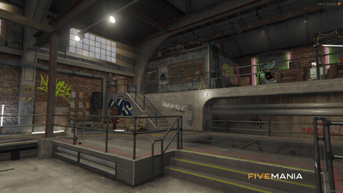 FIVEM Secret Fight Club | Underground Fight Club MLO | Interior & Exterior | Boxing Ring | Bar Area | Office Space | Add-On | Optimized | Fivem Ready | High Quality — image 6