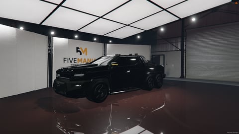 FIVEM Xgv Cid 6x6 | Heavy-Duty 6x6 Truck Add-On | Custom Model | Working Lights | Detailed Interior & Exterior | Add-On | Optimized | Fivem Ready | High Quality — image 3