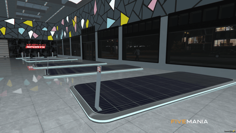FIVEM Vespucci Sports Dealership | Modern Vehicle Dealership MLO | Interior & Exterior | Offices & Showroom | Add-On | Optimized | Fivem Ready | High Quality — image 12