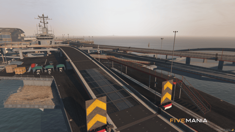 FIVEM The Port Race Truck | Dynamic Race Track MLO | Multiple Layouts | Add-On | Optimized | Fivem Ready | High Quality — image 2