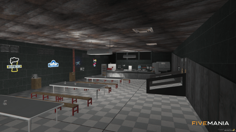 FIVEM Mountain Base | Secret Underground Base MLO | Interior & Exterior | Command Center | Lounge Area | Parking Garage | Add-On | Optimized | Fivem Ready | High Quality — image 18