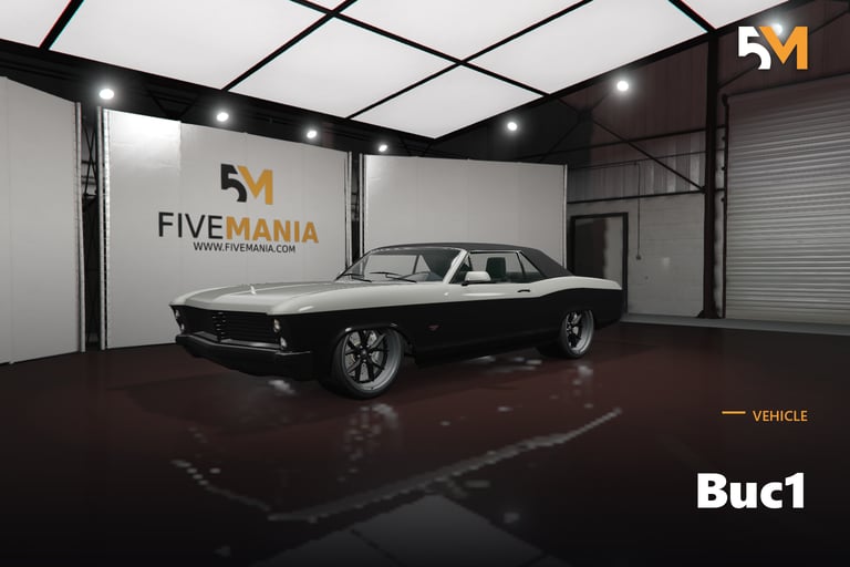 FIVEM Buc1, Classic Muscle Car [Unbadged] Add-On