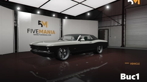 FIVEM Buc1 | Classic Muscle Car [Unbadged] Add-On | Optimized | Fivem Ready | High Quality cover