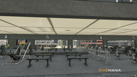 FIVEM Gym Fitness Center, Modern Workout Gym MLO, image 7