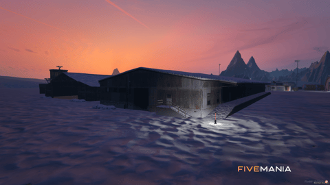 FIVEM Antartica | Arctic Research Base MLO | Custom Environment | Helipad | Structures & Props | Ship Included | Add-On | Optimized | Fivem Ready | High Quality — image 5
