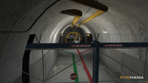 FIVEM Mountain Base | Secret Underground Base MLO | Interior & Exterior | Command Center | Lounge Area | Parking Garage | Add-On | Optimized | Fivem Ready | High Quality — image 4