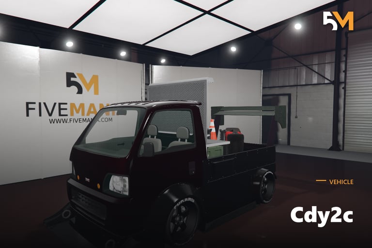 FIVEM Cdy2c, Custom Mini Pickup Truck Add-On