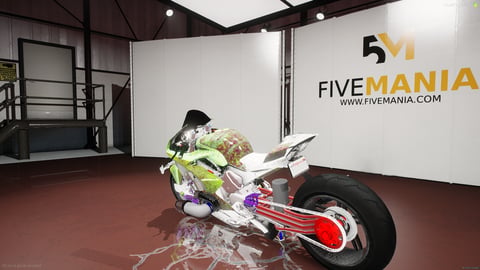 FIVEM Duc22 | Realistic Motorcycle [Unbadged] Add-On | Optimized | Fivem Ready | High Quality — image 8