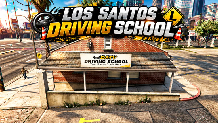 FIVEM Los Santos Driving School, Lore-Friendly DMV MLO