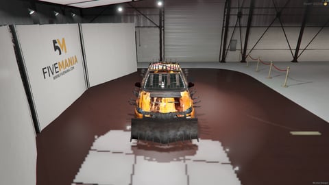 FIVEM Wasp | Apocalyptic Battle Car [Unbadged] Add-On | Custom Armor | Spikes & Plow | Unique Livery | Add-On | Optimized | Fivem Ready | High Quality, image 5