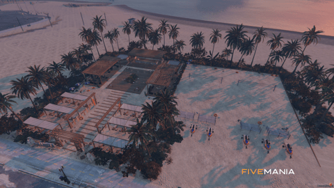 FIVEM Beach Club | Vibrant Coastal MLO | Bar & Hot Tub | Seating Areas | Add-On | Optimized | Fivem Ready | High Quality — image 2