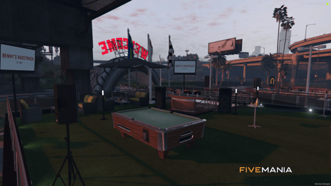 FIVEM Bennys Racetrack | Custom Racing Circuit MLO | Interior & Exterior | Track Lighting | Seating Area | Add-On | Optimized | Fivem Ready | High Quality — image 18