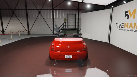 FIVEM Barabas 400m | Lore Friendly Compact Convertible | Interior & Exterior | Custom Wheels | Working Lights | Add-On | Optimized | Fivem Ready | High Quality, image 5