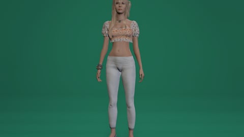 Lizanya | Female Ped | Multiple Outfits | Optimized & Fivem Ready [Add-On] — image 6