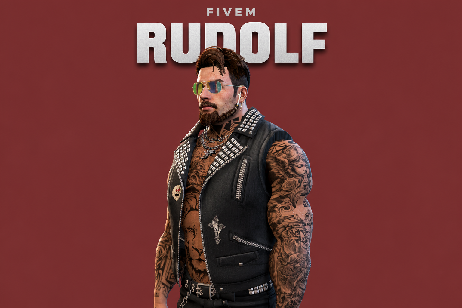 Rudolf | Male Ped | Multiple Outfits | Optimized & Fivem Ready [Add-On]