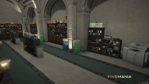 FIVEM City Hall Downtown | Grand Government MLO | Interior & Exterior | Add-On | Optimized | Fivem Ready | High Quality — image 25