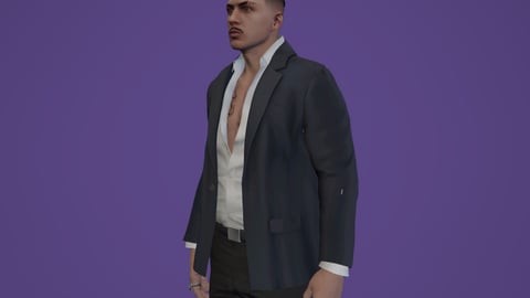 Djarot | Male Ped | Multiple Outfits | Optimized & Fivem Ready [Add-On] — image 4